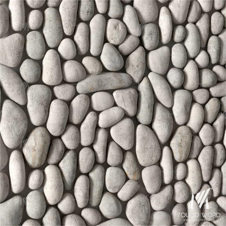 Fine pebble panel
